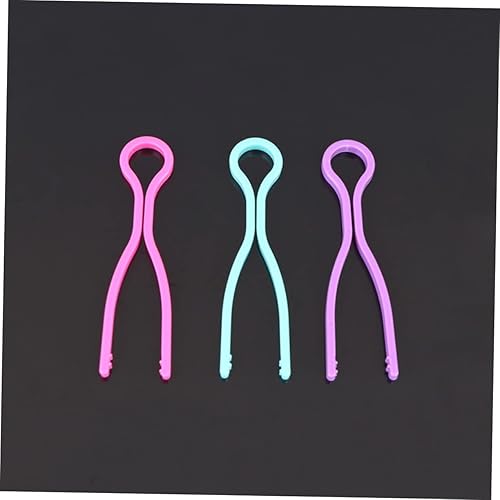 Miniatura 2 de EXCEART 90 piezas de bobinas de máquina hilo de plástico para accesorios clips de Ing abrazaderas costura pequeños suministros de organización y