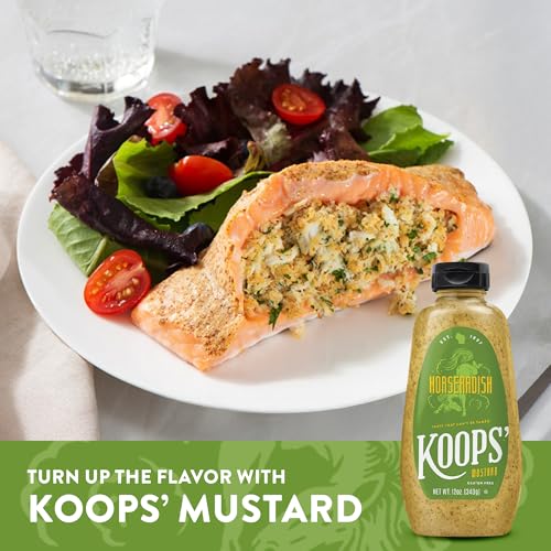 Image of Koops Mustard squeeze Horseradish, 12 oz