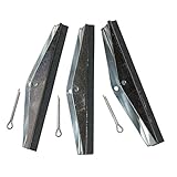 OEMTOOLS 2541F  Fine Grit, 4 Inch 3-Piece Replacement Stone Set