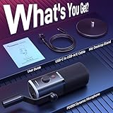 MAONO USB/XLR Gaming Mic for Streaming, Podcasting, and Studio Recording, Dynamic Microphones with Dual Noise Cancellation, Software, RGB, and Mute Button for PC, PS4/PS5, Mixers (PD100X Black) - Image 9