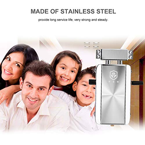 OWSOO Home Door Lock,Door Lock,Lock for Home,Electronic Lock,Keyless Entry Lock,Smart Wireless Anti-Theft Lock,Deadbolt Lock,Access Control System for Home/Hotel/Apartment,with 4 Remote Control