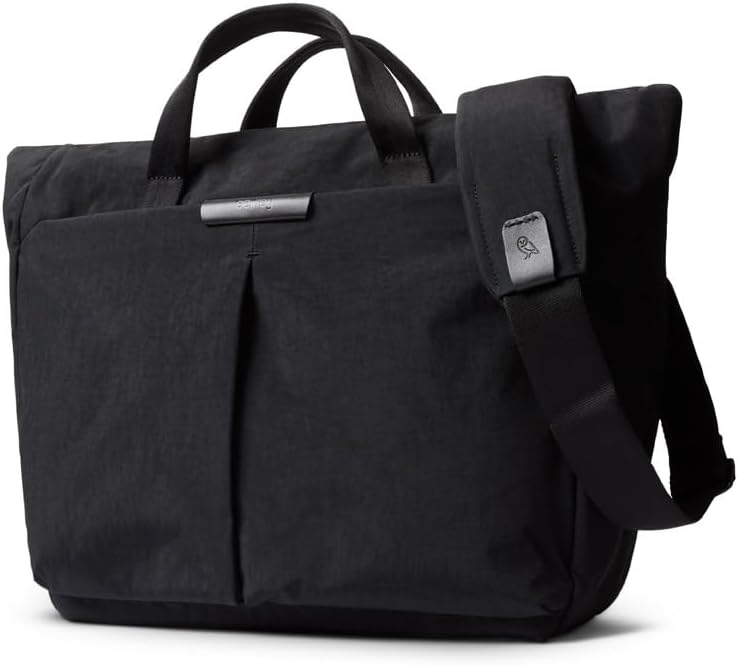 Tokyo Messenger Bag, maletín para portátil de 14 pulgadas - Cuervo | Maletín para portátil de 14 pulgadas y maletín profesional para viajes diarios hechos para trabajar