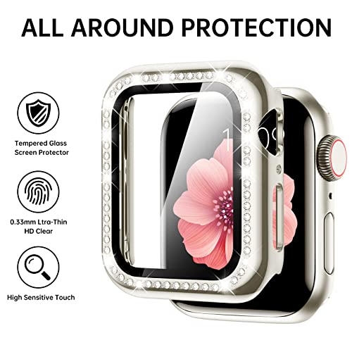 Image of Mesime Bling Jewelry Band Compatible with Apple Watch Bands for Women