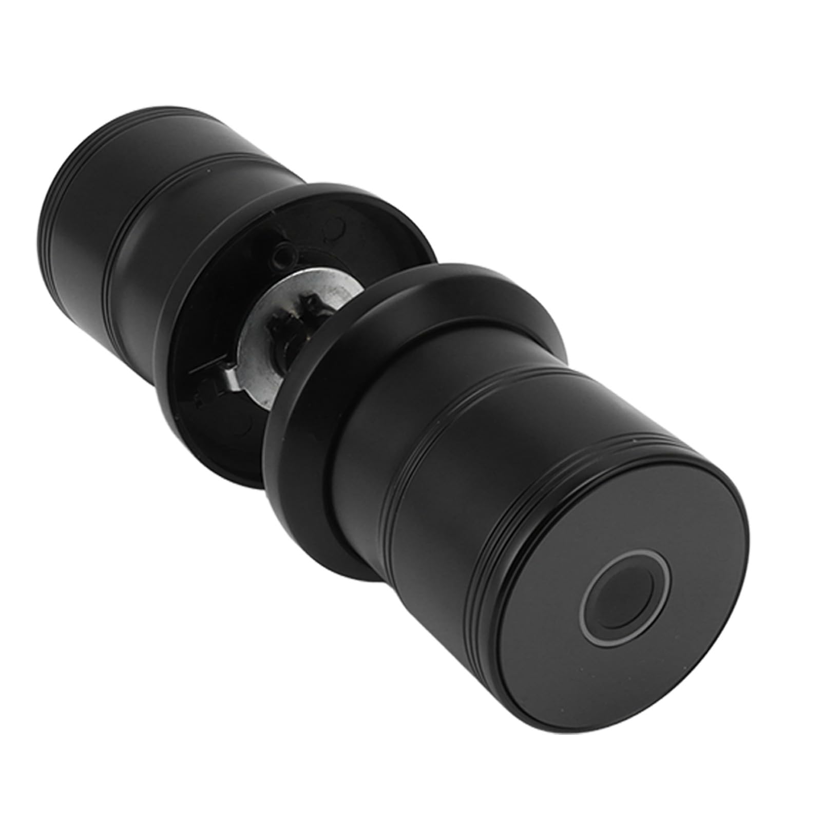 Door Smart Lock Semiconductor Maniglia per porta con impronta digitale nera per porte da ufficio spesse da 40 a 60 cm