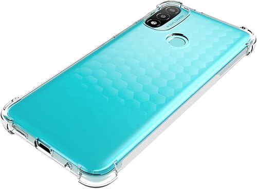 Miniatura 4 de Funda para Motorola E20E30E40 Clear TPU Cuatro Esquinas Moto E20 Funda Protectora Transparente Suave Funda