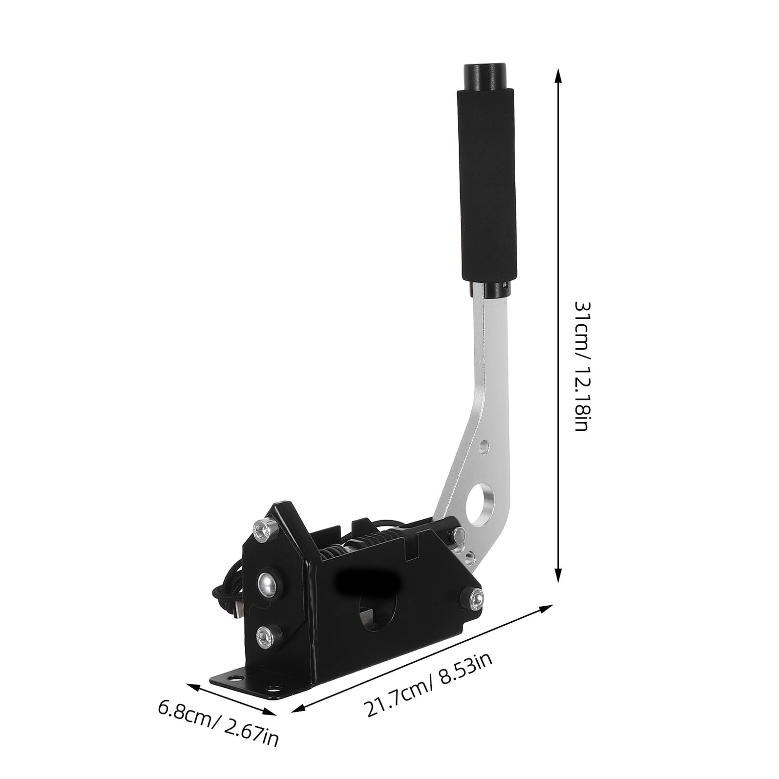 Gadpiparty Hydrauliczny Długi Drążek Ręcznego Hamulca USB Do Gier Wyścigowych Precyzyjny System Hamulca Awaryjnego Do Driftu Kompatybilna z Komputerami Win