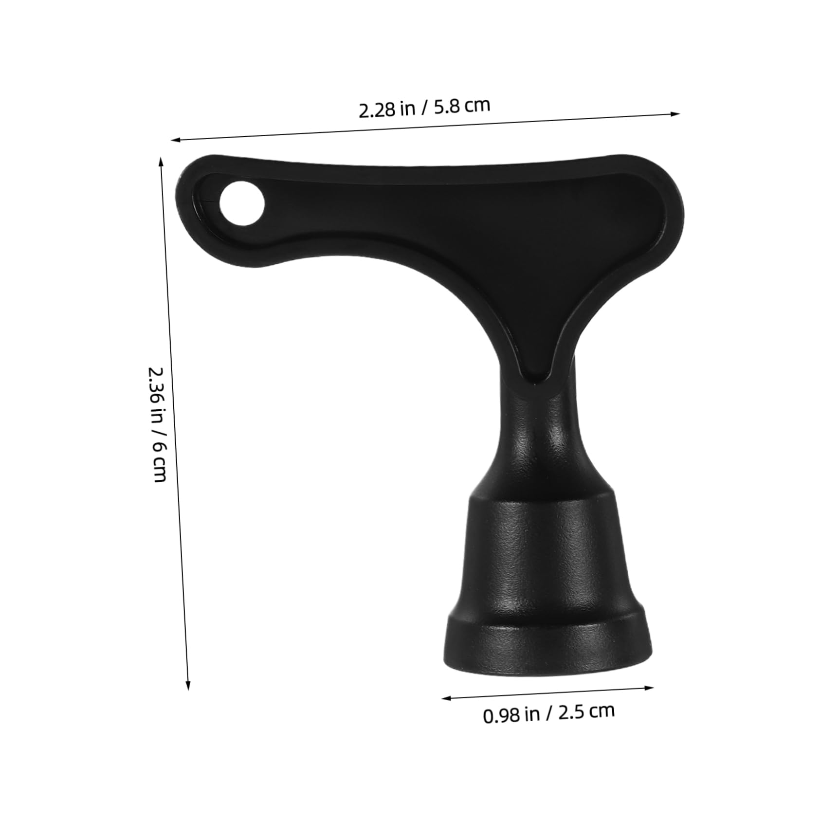 BCOATH 2 Pcs Portable Golf Spike Wrench Tool for Quick Spike Removal Easy to Carry Design for Football and Rugby Cleats Efficient Replacement for Athletes