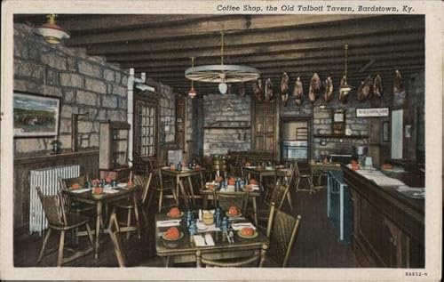 The Old Talbott Tavern Bardstown KY Antique Postcard