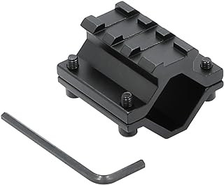 Higoo® Tactical Hunting Universal Single Rail Rifle Barrel Mount 3 Slots Picatinny Weaver Rail - Higoo
