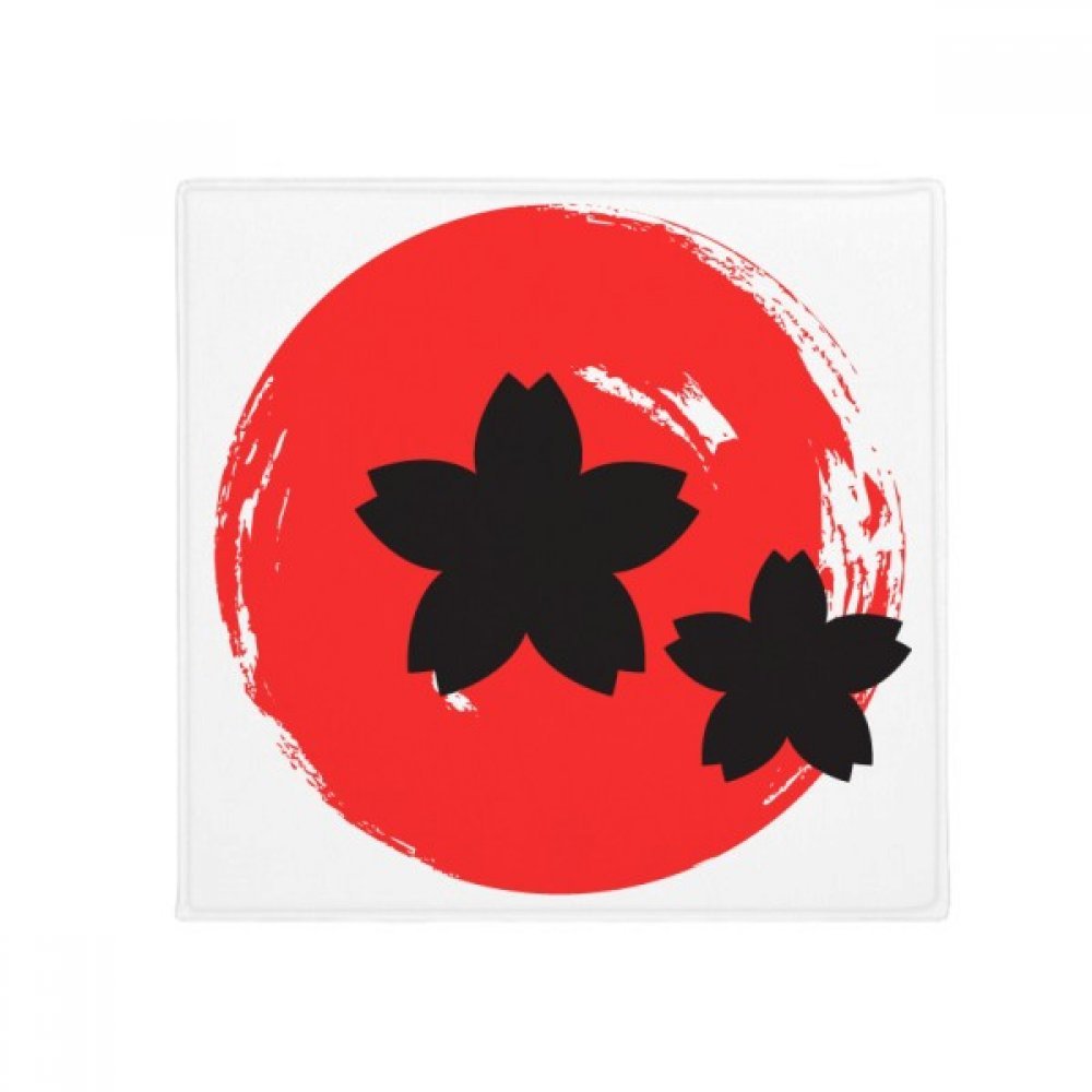 Tapis japonais abstrait 80x80 cm une idée cadeau originale pour les amoureux de chat