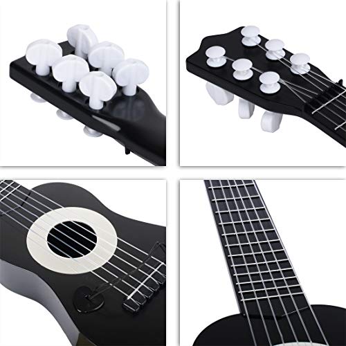 Wey&Fly Kids Toy Guitar 6 String, Baby Kids Cute Guitar Rhyme Developmental Musical Instrument Educational Toy For Toddlers #TOP4