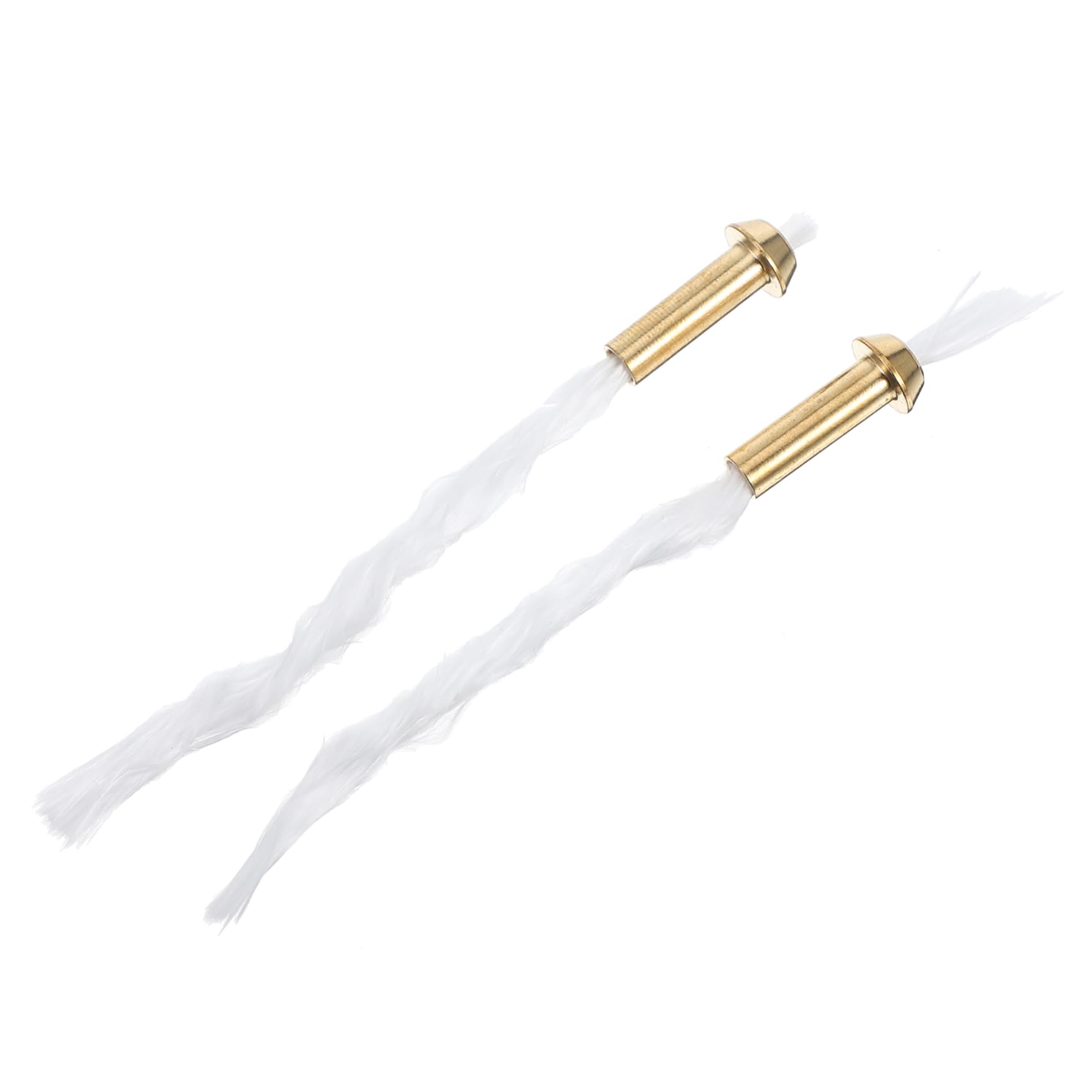Lurrose Metal Benderpipe Roller Wick for Oil Lamps 2 Pack Durable Versatile Replacement Wicks