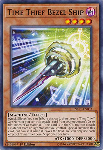 Yu-Gi-Oh! - Time Thief Bezel Ship - SAST-EN083 - Savage Strike - First Edition - Common