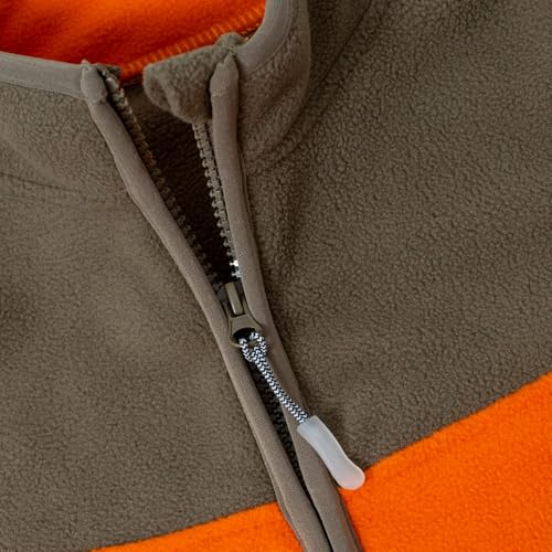 Image of Boys Full Zip Polar Fleece Vest Sleeveless Outwear Warm Jacket with Pockets