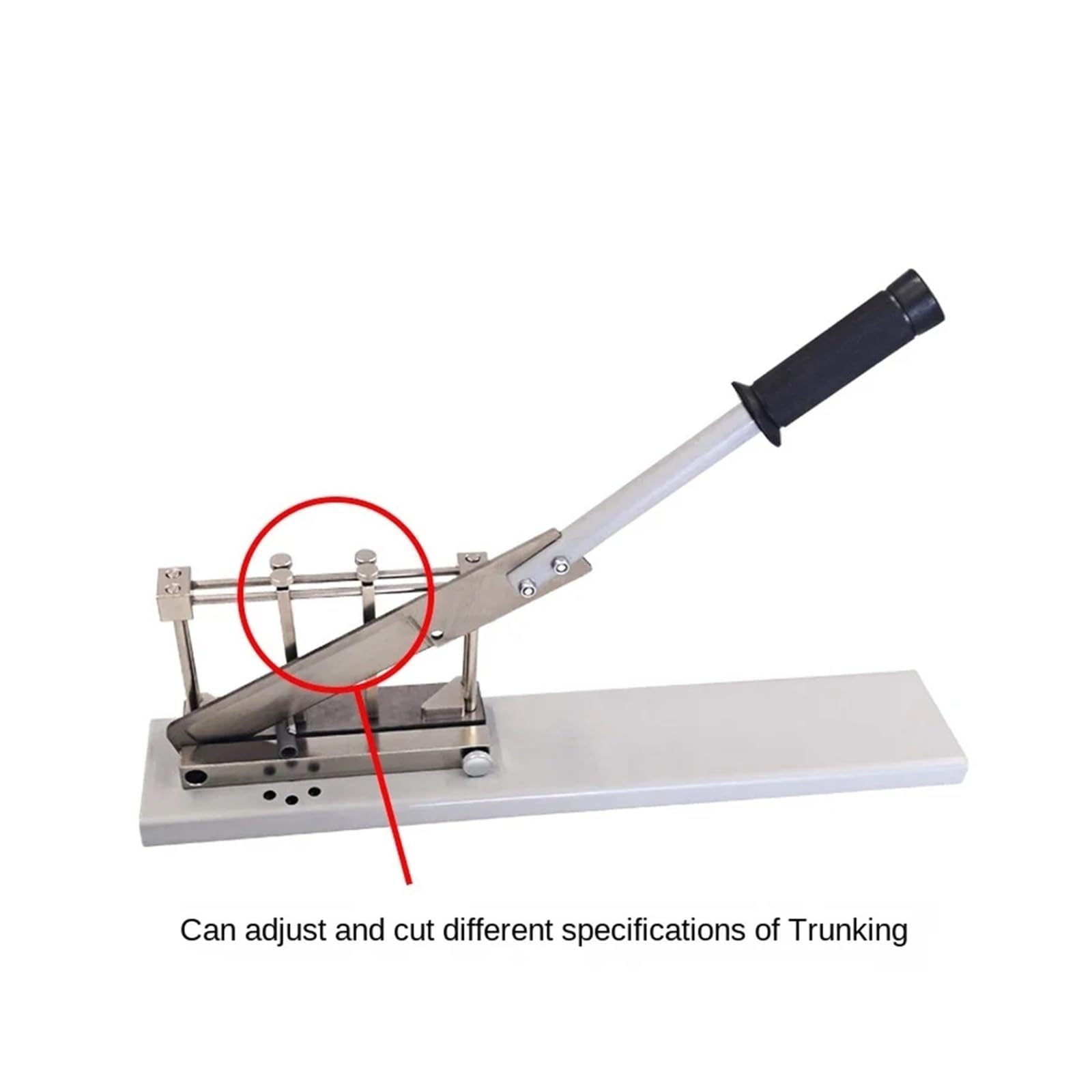 Coupe-conduit pour fente de fil en plastique PVC, ciseaux réglables pour tuyau et tuyau pour une utilisation à faire soi-même, outil de coupe de 100 x 100 mm pour des projets de câblage faciles
