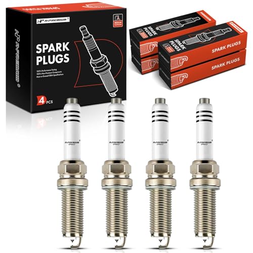 A-Premium Iridium Platinum Spark Plugs Compatible with Mercedes-Benz CLA45 AMG 2014-2020, GLA45 AMG 2015-2019, 2.0L, Pack of 4