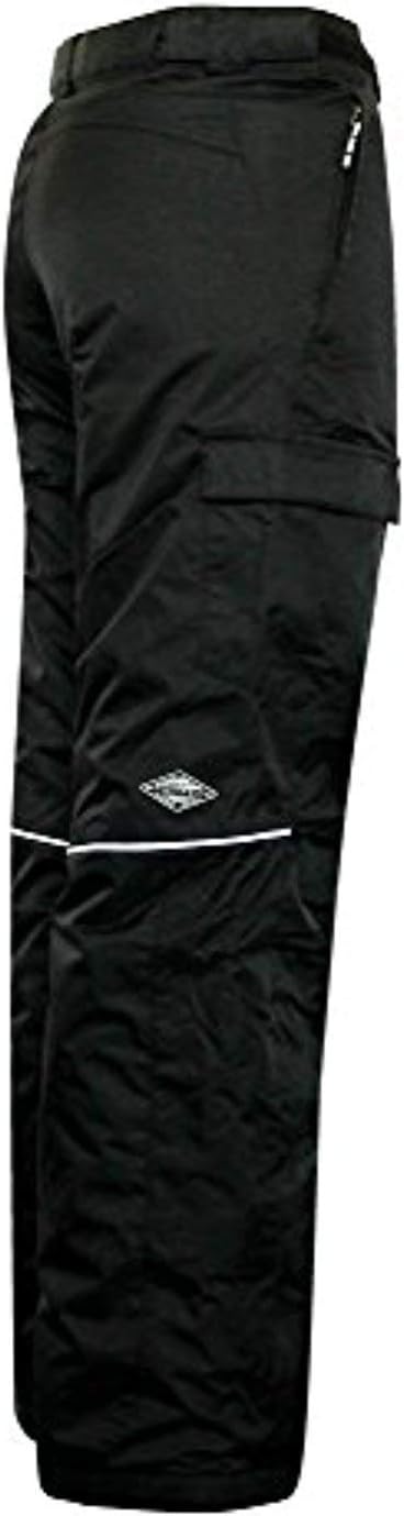Columbia Youth Boys Artic Trip II Snow Pants Omni Heat Waterproof (XXS 4/5) Black Grey
