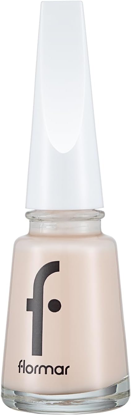 Flormar Nail – Enamel 305 Beige Latte – High Pigment, High Shine, Long-Wear