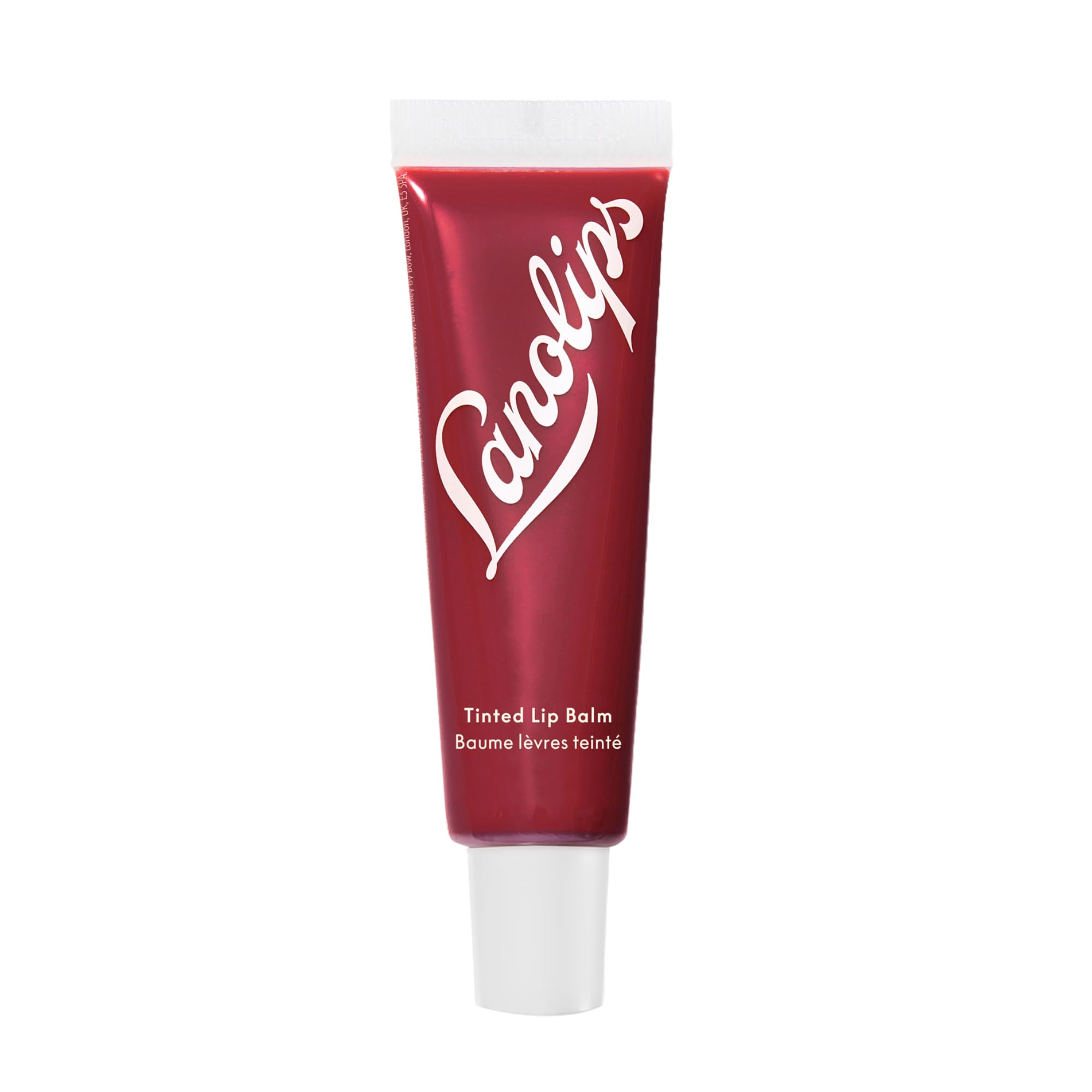LanolipsTinted Lip Balm - Enriched with Lanolin Oil for Shine & Hydration - Hydrating Tinted Lip Gloss Tube - Spice (12.5g / 0.44oz)