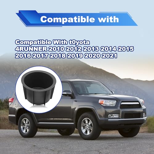 Portavasos para Consola Central Compatible con Toyota 4Runner 2010-2021 miniatura 3