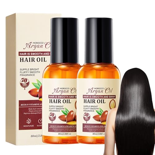 2PC Aceite capilar,Aceite universal extraordinario,Aceite maravilloso ultra suave,Aceite disciplinante multiusos para cabello seco,Nutre y restaura intensamente - Para cabello seco