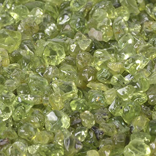 Image of 100 grams Small Tumbled Chips Polished Crushed Stone Crystal Healing Embellishments