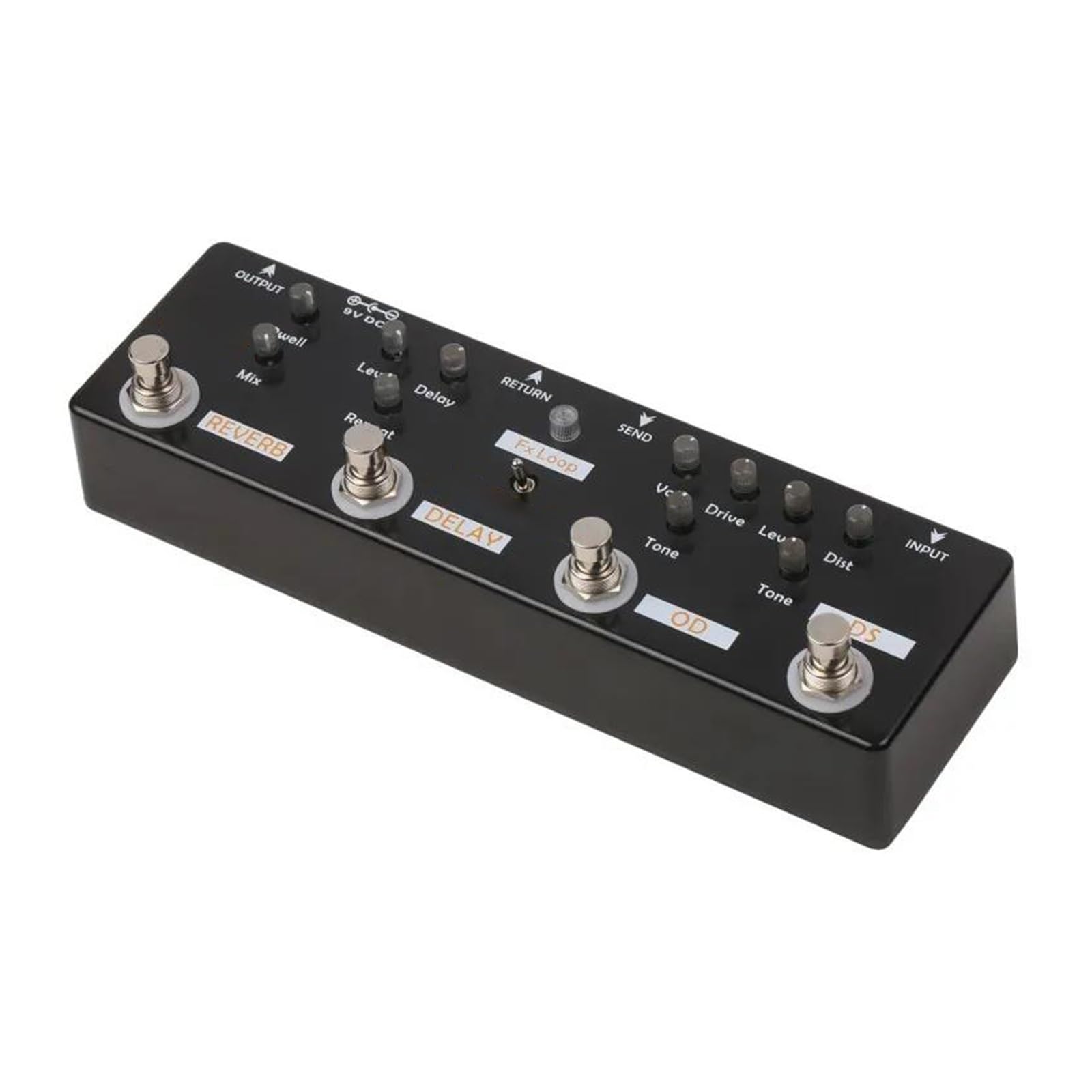 Efekty Do Gitary Elektrycznej Procesor Efektów Gitarowych Z Wieloma Efektami W Tym Przesterem Opóźnieniem I Pogłosem Odpowiedni Do Gitary Basowej