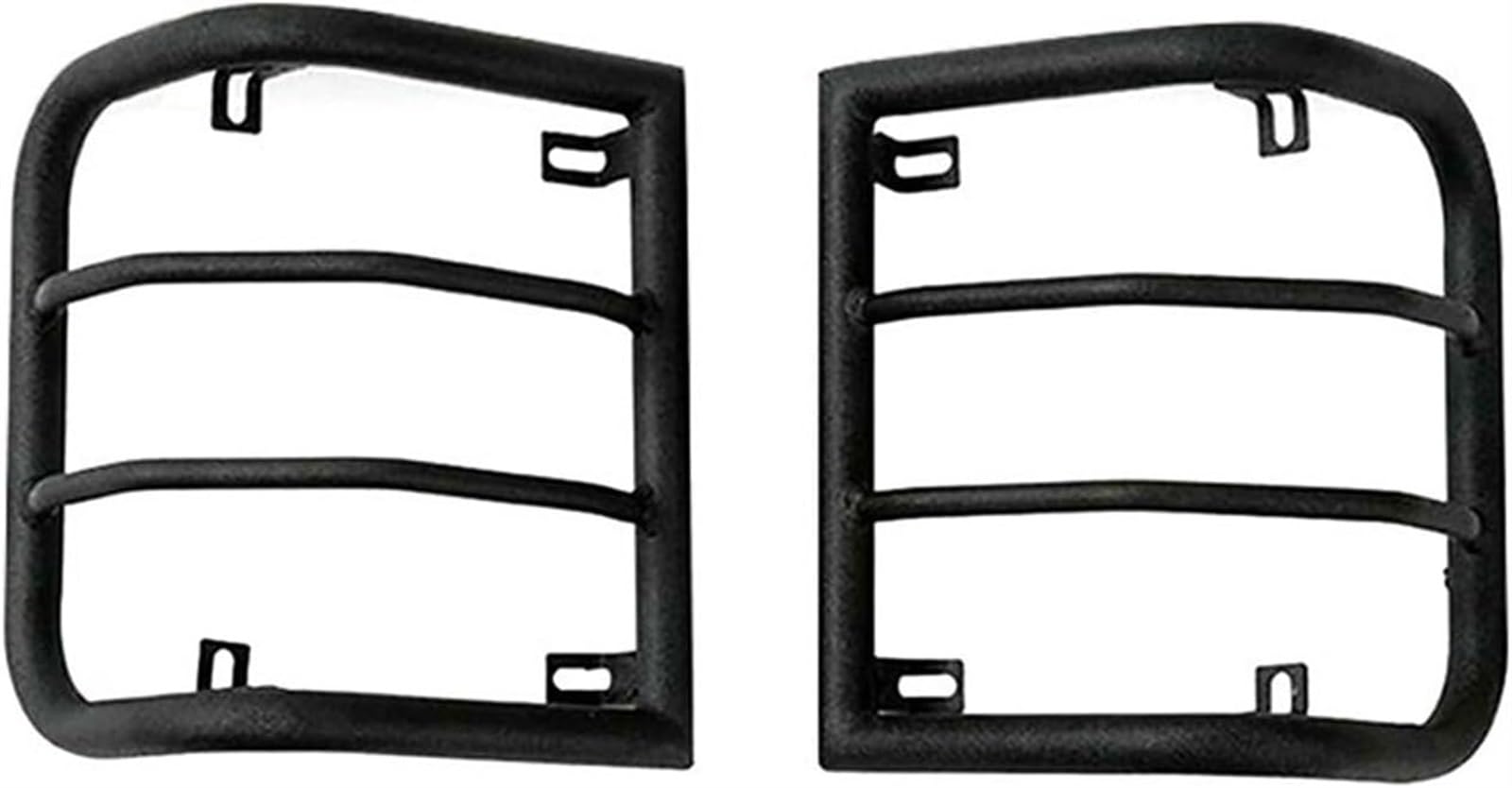Luz trasera coche para Jeep Wrangler JK JKU 2007-2018 marco de cubierta 2 uds 6