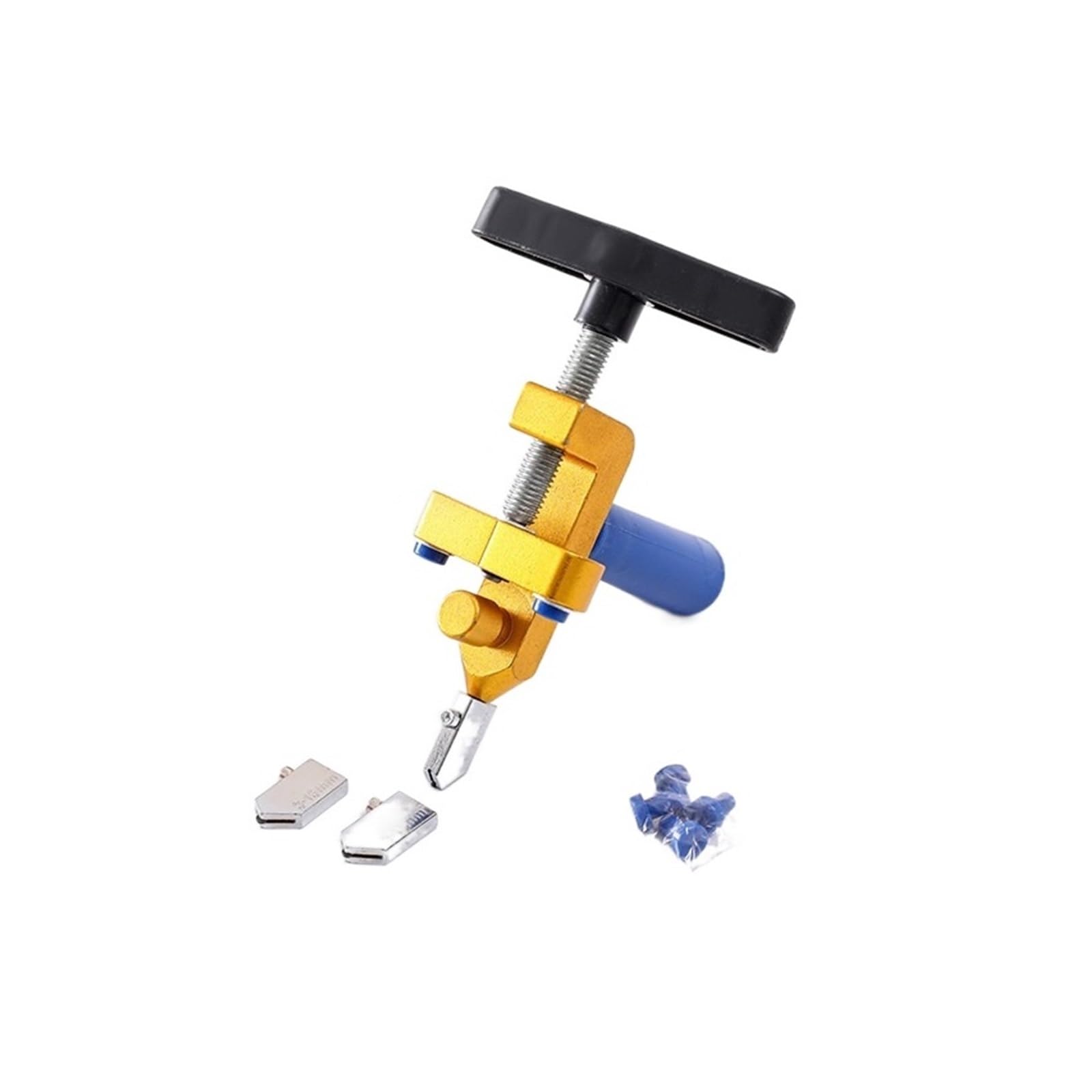 Diamentowy nóż do szkła na narzędzie cięcia płytek szklanych instrukcja DIY cięcie 2-20mm zestaw narzędzi olejowego łAtwe Do CięCia(Tile Cutting)