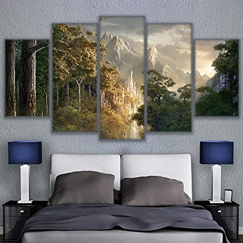 Art mural pour salon grand format tableau décoratif canvas triptyque