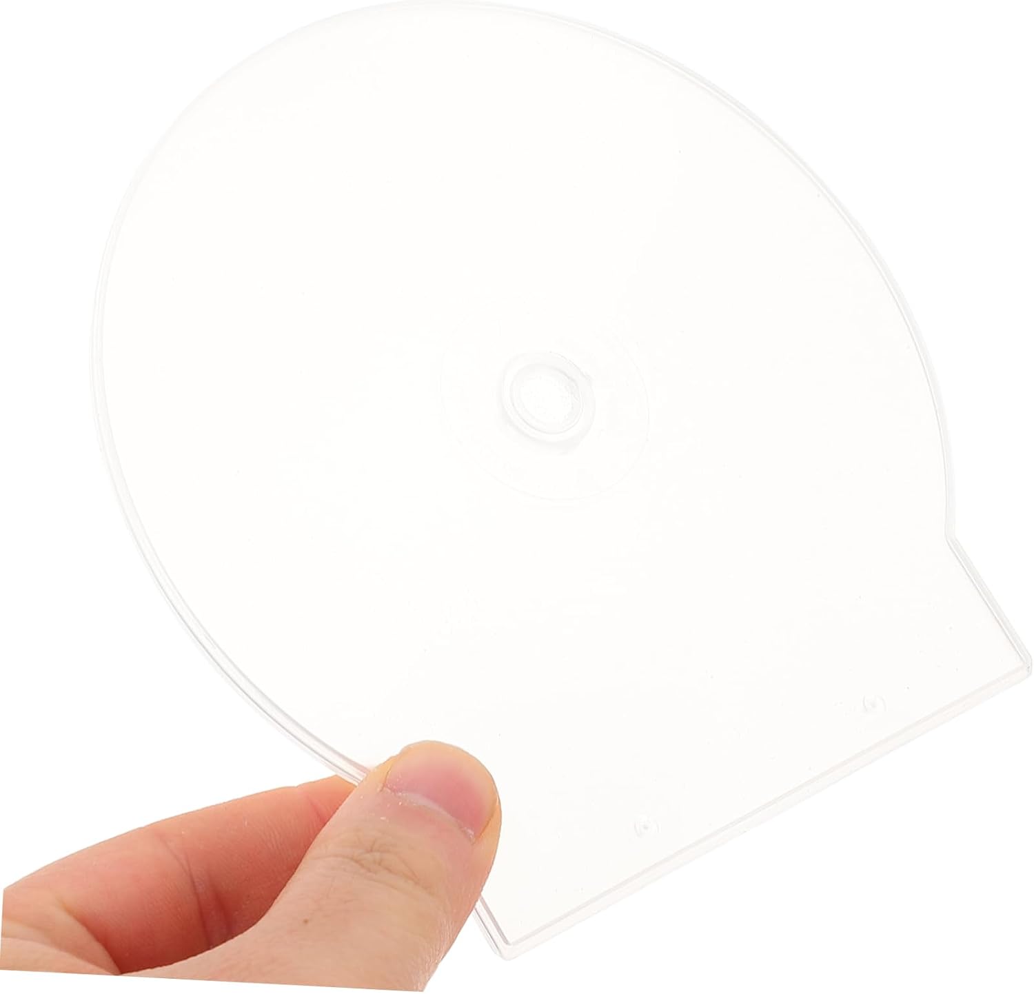 Ciieeo 50pcs Thickened Cd Boxes Reusable Organizer Storage Case for Discs Semi Cd Holder Case Protection