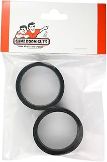 Game Room Guys Pinball Flipper Rubber - Black - Set of 2