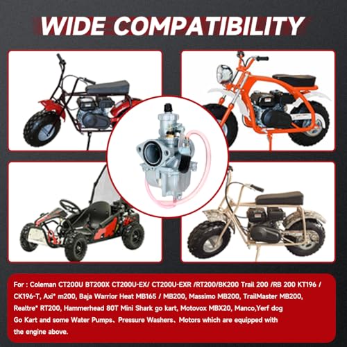 FVRITO VM22 Carburetor Throttle Kit