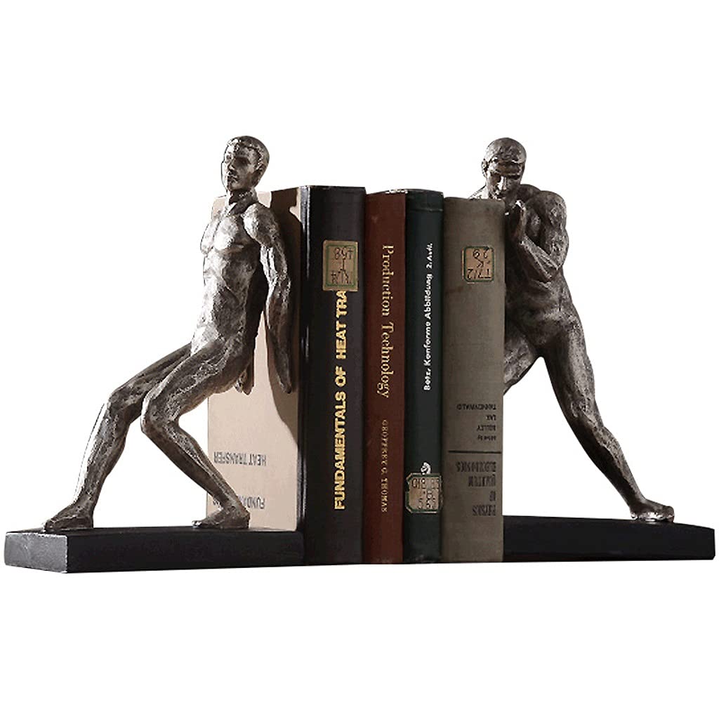 Sujetalibros de Resina nórdica para Gimnasia, Adorno Minimalista, Soporte Creativo para Libros, Muebles para el hogar, Manualidades Decorativas, Regalos