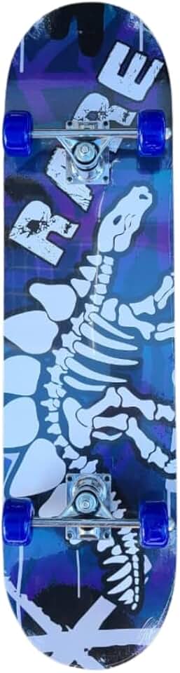 Skate Semi Profissional Montado Completo Modelos, Montado Skate Infantil Semi Profissional Juvenil Radical Skateboard Criança Shape com Lixa - Arte de Rua