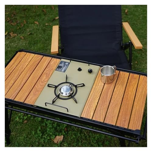 Table de camping pliante IGT réglable pour stabiliser votre réchaud - 3