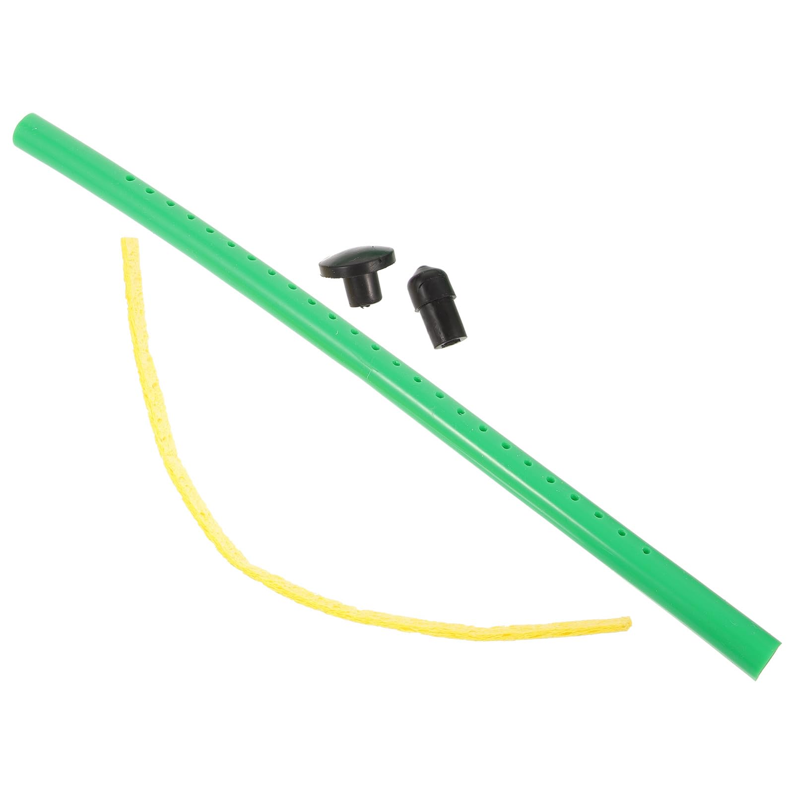 Toyvian Cello Humidifier - Cello Humidity Control Tool - Green - 36x2.5cm - Rubber - Prevents Cracking