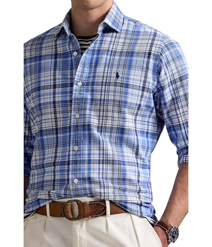 Image of POLO RALPH LAUREN Classic Fit Plaid Performance Shirt