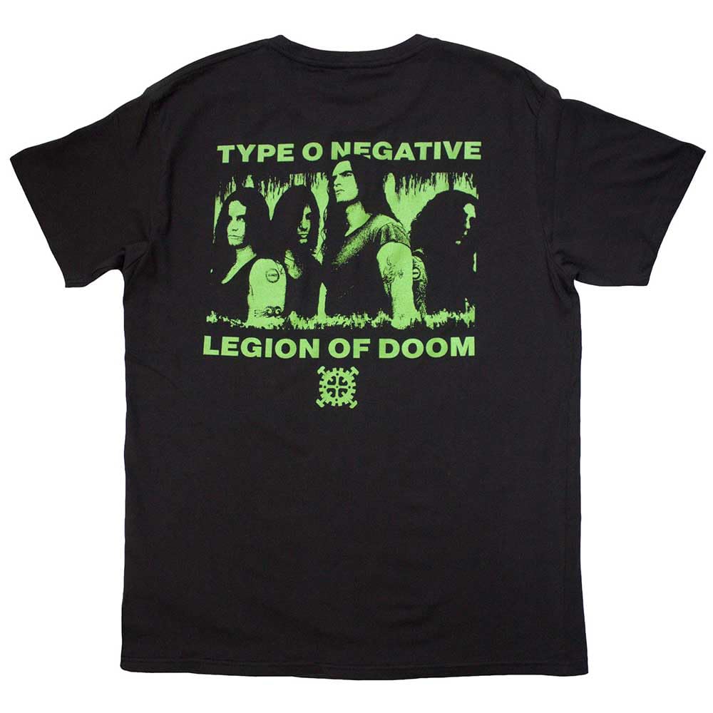 Rock Off officially licensed products Type O Negative Legion of Doom T Shirt L Black