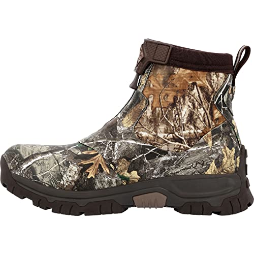 Image of MUCK Men's RealTREE Edge Apex Mid Zip Ankle Boot
