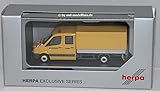 Limited Edition Herpa 950459 - VW Crafter Doppelkabine mit Plane \