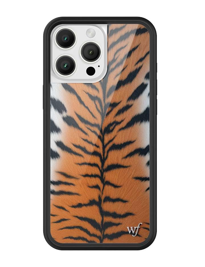 Image of Wildflower Cases - Compatible with iPhone 16 Pro Max | Protective Black Bumper, 6.5ft Drop Test Certified, Women Owned Small Business | Rawr