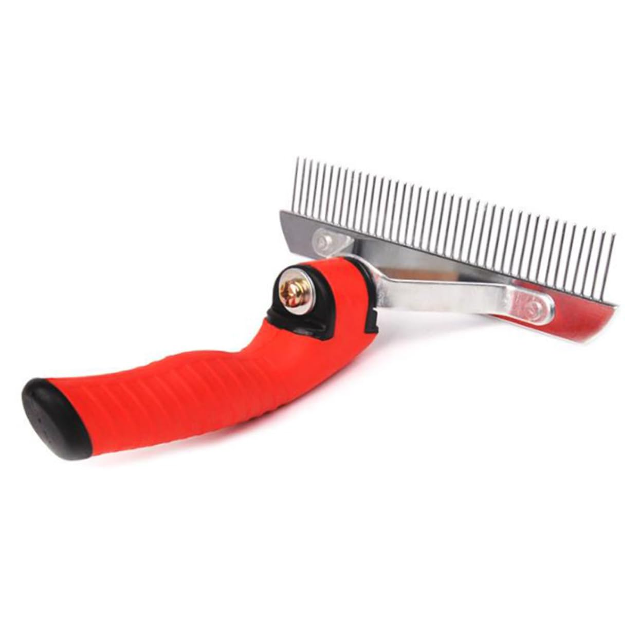 SUPVOX Pet Hair Grooming Comb Single Row and Cats Durable Pet Supplies Accessories for Home Use Easy to Operate Efficient Hair Removal and Grooming