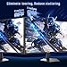 SANSUI 24 Inch Curved 160Hz Gaming Monitor,1500R Curved Gaming Monitor FHD 1080P Computer Monitor,MPRT 1ms Fast VA Display,Freesync,HDR,3000:1, HDMI2.0,DP1.4, VESA Support(ES-G24C1L HDMI Cable Incl.)