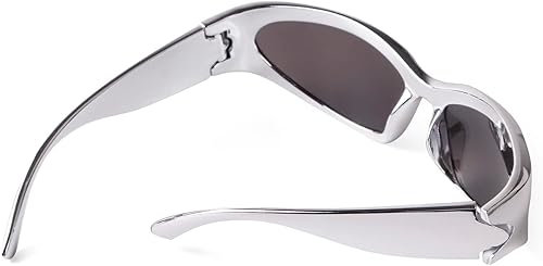 Miniatura 5 de ADE WU Gafas de sol envolventes de moda para mujeres y hombres, gafas de sol deportivas y2k, gafas de sol futuristas