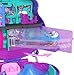 Polly Pocket Monster High Playset with 3 Micro Dolls & 10 Accessories, Opens to High School, Collectible Travel Toy with Storage
