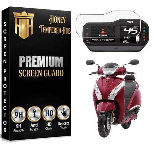 Image of Digital Cluster Screen Guard For TVS JUPITER 125 SMARTXONNECT Scooter 2024-2026 || TFT Meter Display Console Protector /Anti Scratch Jupiter125 X Connect Accessory [Not Tempered Glass]