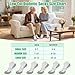 Nonlut Diabetic Socks for Men,6 Pairs Low Cut Neuropathy Mens Diabetic Socks(White-Large)