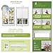 MoDanCeQ No Drill No Tools Roller Shades for Windows, Cordless Blackout Jacquard Fabric-Matched Roller Blinds, Custom Easy to Install Roll Up Blinds for Home Office, White, Custom Size