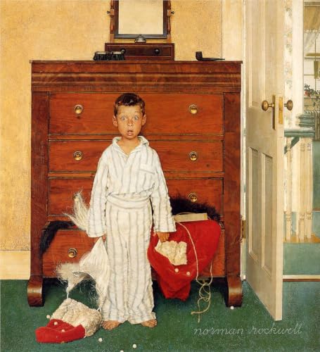 Affiche Norman Rockwell The Discovery un cadeau culturel idéal pour passionnés d'art